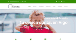 Desktop Screenshot of dentistasvigo.com